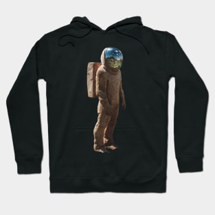 The Wooden Astronaut Statue Hoodie